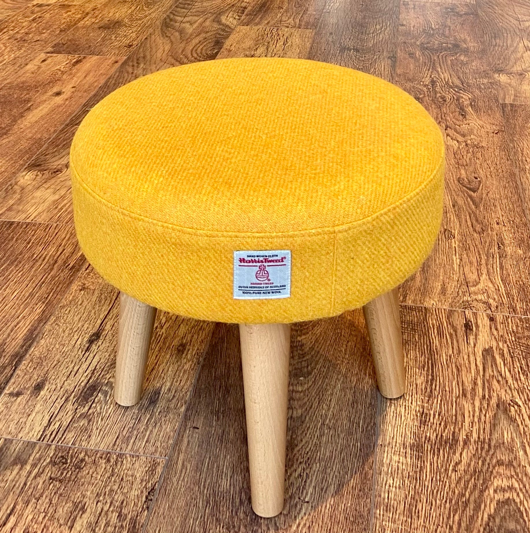 Harris Tweed Footstools – Mini Cottage Creations